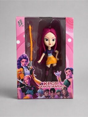 KPOP Demon Hunters Mira Figure Doll with Weapon Accessory – Boxed Collectible
